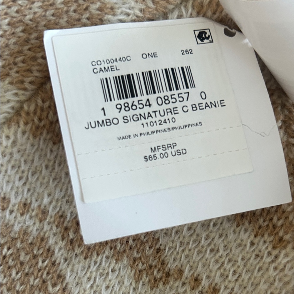 Coach Beige Knit Hat - Picture 11 of 11
